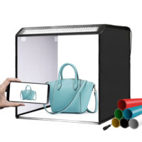 Lồng chụp sản phẩm 40x40cm tích hợp đèn LED Puluz