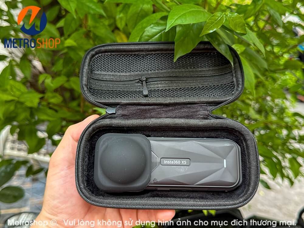 Hộp đựng insta360 X5 / X4 vừa Lens Cap