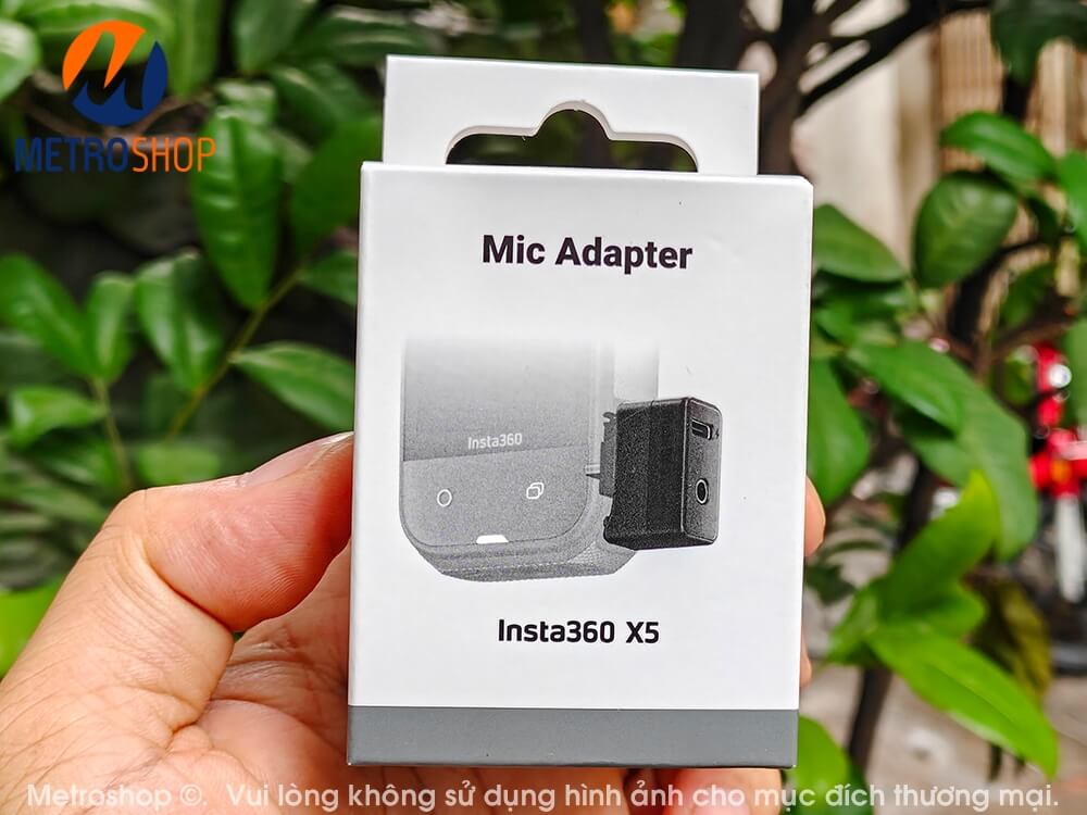 [848] Insta360 X5 Mic Adapter chính hãng - Metroshop